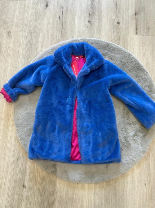 Eco pelliccia Agatha Ruiz De La Prada blu elettrico