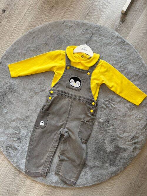 Completo in salopette denim TucTuc