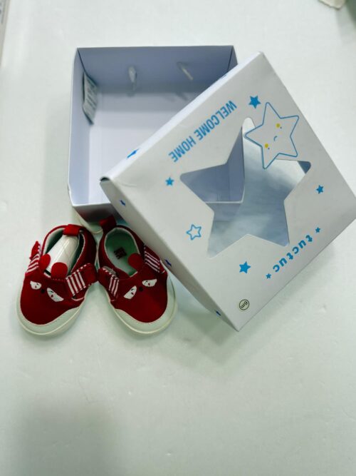 Scarpette rosse TucTuc neonato