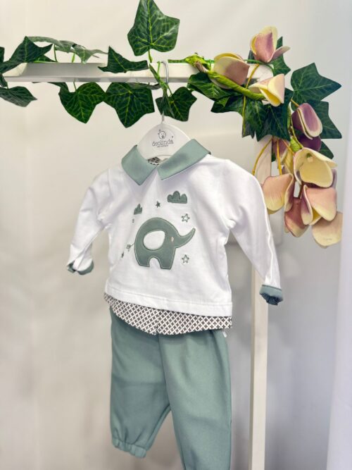 Tutina 2pz clinico La Sartoria Dei Piccoli