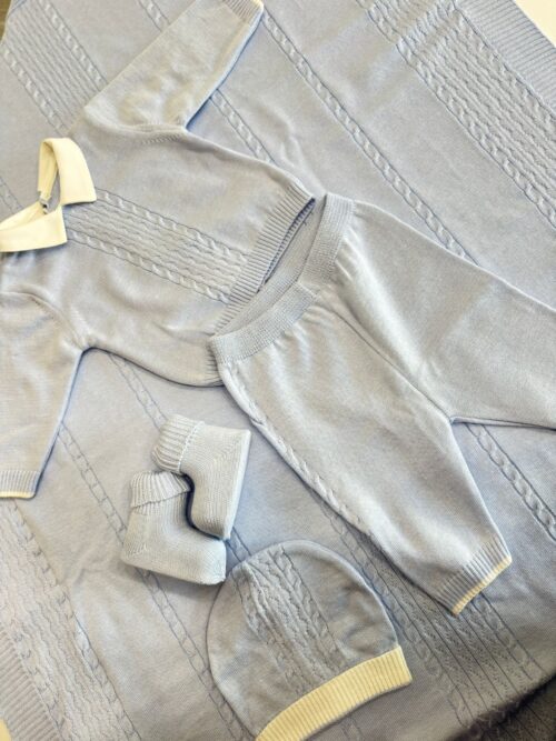 Set corredino clinico in filo neonato