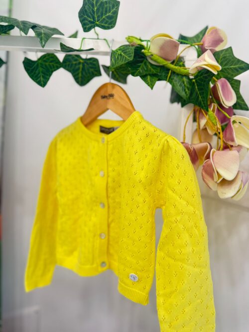 Cardigan giallo TucTuc