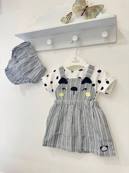 Abito con culotte in cotone TucTuc