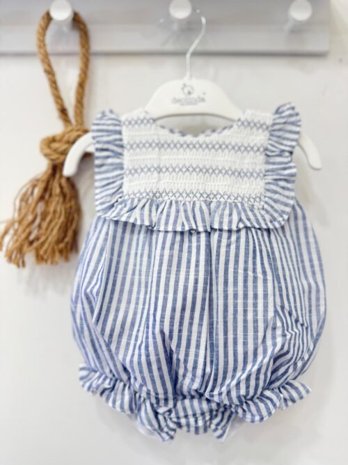 Pagliaccetto neonata in cotone Deolinda