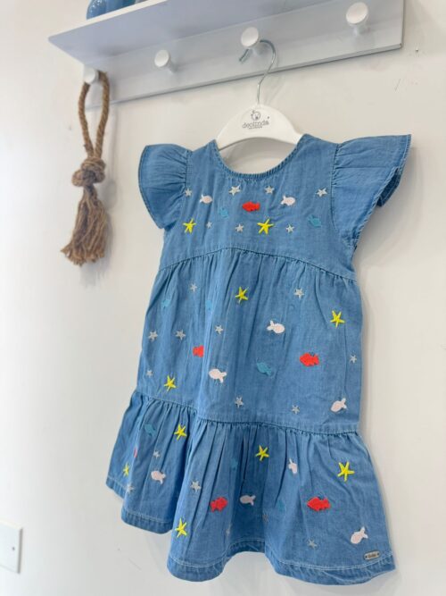 Abito in denim bimba TucTuc