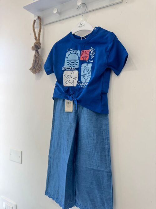 Completo bimba in tenim e t-shirt corta TucTuc