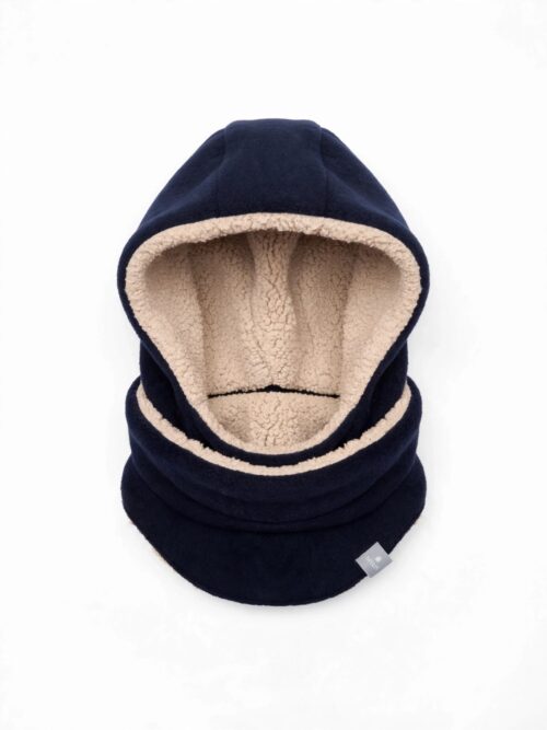 Balaclava in pura lana materiali naturali